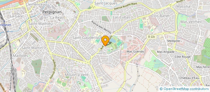 localisation de l'entreprise SOCIETE MASJO à PERPIGNAN