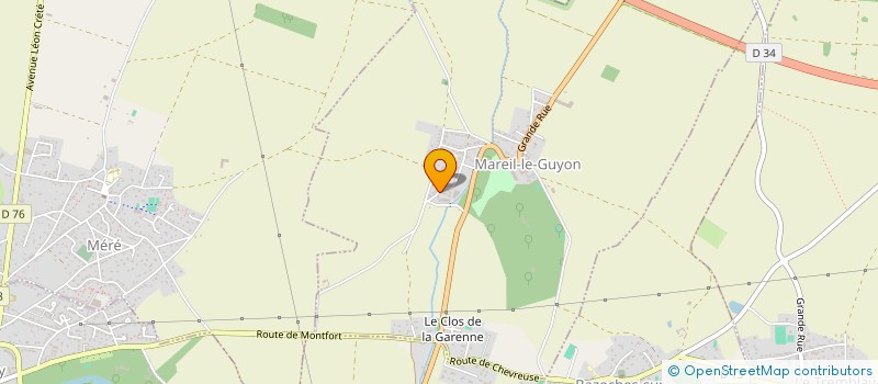 localisation de l'entreprise SOCIETE MASSARD  MAREIL-LE-GUYON