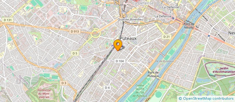 localisation de l'entreprise SOCIETE MATIN  PUTEAUX