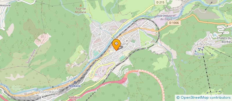 localisation de l'entreprise SOCIETE MAURIENNAISE DE COMPTABILITE à MODANE