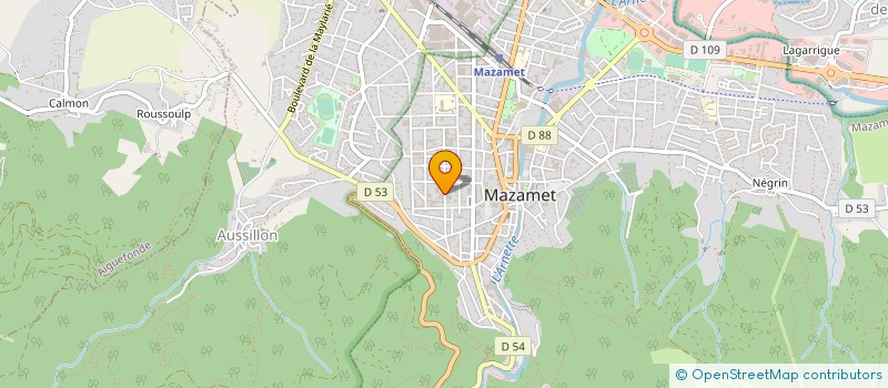 localisation de l'entreprise SOCIETE MAZAMETAINE BARTHAS à MAZAMET