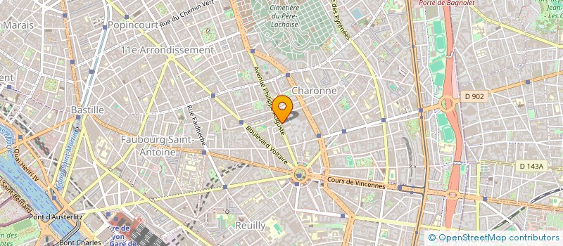 localisation de l'entreprise SOCIETE MBQ à PARIS