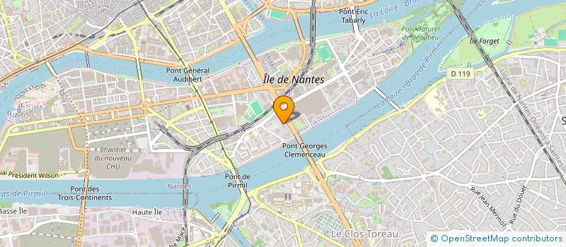 localisation de l'entreprise SOCIETE MD&CONSEIL  NANTES