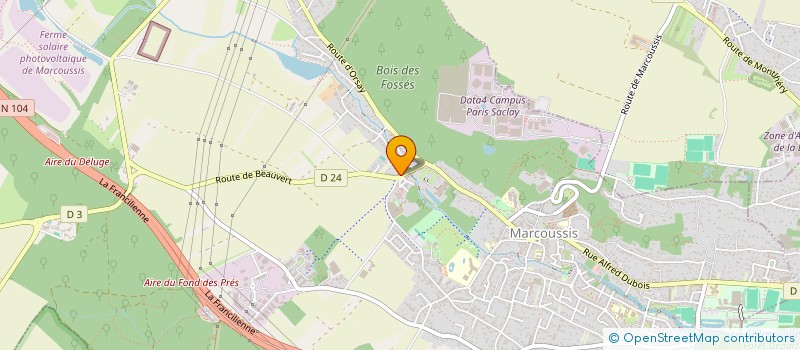localisation de l'entreprise SOCIETE MECALIX à MARCOUSSIS