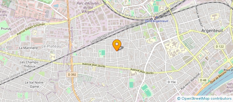 localisation de l'entreprise SOCIETE MECANIQUE D'ARGENTEUIL à ARGENTEUIL