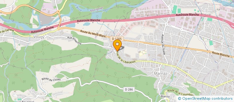 localisation de l'entreprise SOCIETE MECANIQUE D'HERMY SMH  MARNAZ