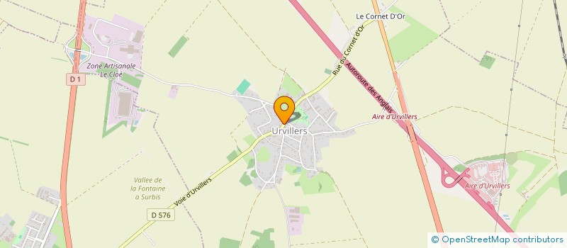 localisation de l'entreprise SOCIETE MECANIQUE D'URVILLERS  URVILLERS