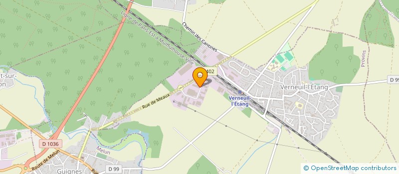 localisation de l'entreprise SOCIETE MECANIQUE DE PRECISION NUMERIQUE à VERNEUIL-L'ETANG