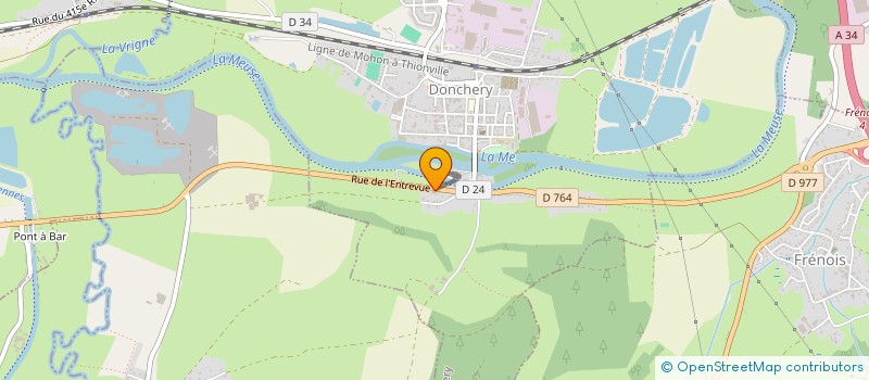 localisation de l'entreprise SOCIETE MECANIQUE DONCHEROISE à DONCHERY