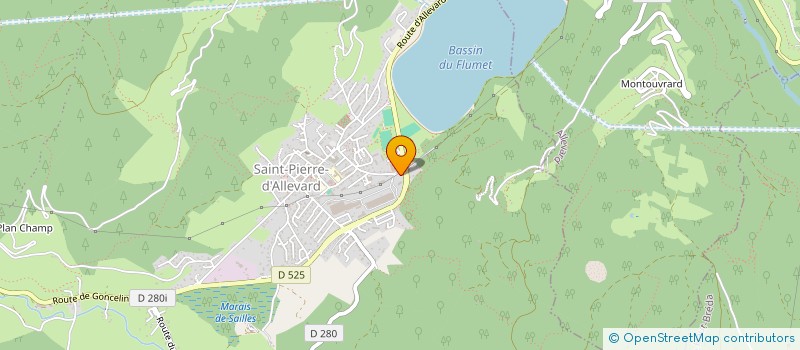 localisation de l'entreprise SOCIETE MECANIQUE ENTRETIEN DEPANNAGES à CRETS EN BELLEDONNE