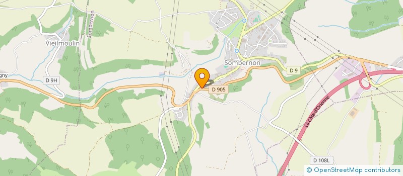 localisation de l'entreprise SOCIETE MECANIQUE SOMBERNON AUTO  SOMBERNON