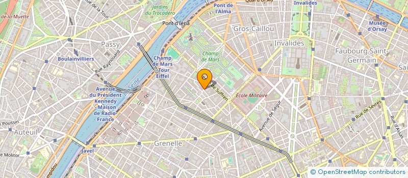 localisation de l'entreprise SOCIETE MEDERIC  PARIS