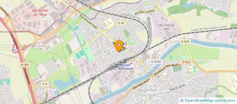 localisation de l'entreprise SOCIETE MEDICALE DR CHENG PERSAN  PERSAN