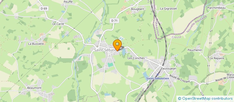 localisation de l'entreprise SOCIETE MEDICALE ENKI à SAINT-SEBASTIEN