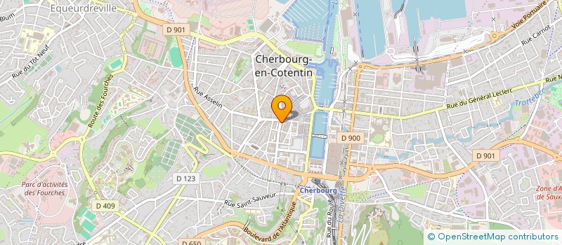 localisation de l'entreprise SOCIETE MEDIHAGUE à CHERBOURG-EN-COTENTIN