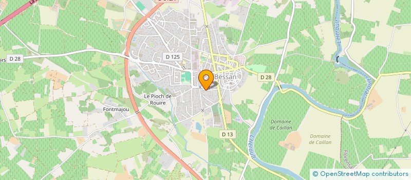 localisation de l'entreprise SOCIETE MEDITERRANEENNE D'ENERGIE RENOUVELABLE  BESSAN