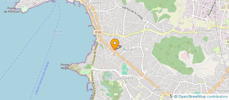 localisation de l'entreprise SOCIETE MEDITERRANEENNE D'ENTREPRISE DE COMPTABILITE à SIX-FOURS-LES-PLAGES