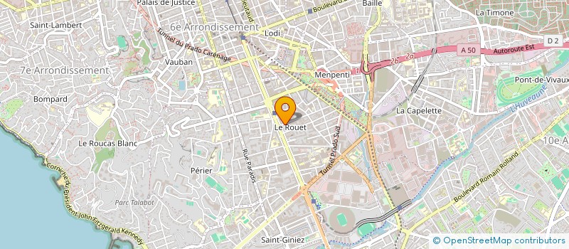 localisation de l'entreprise SOCIETE MEDITERRANEENNE D'INESTISSEMENTS à MARSEILLE