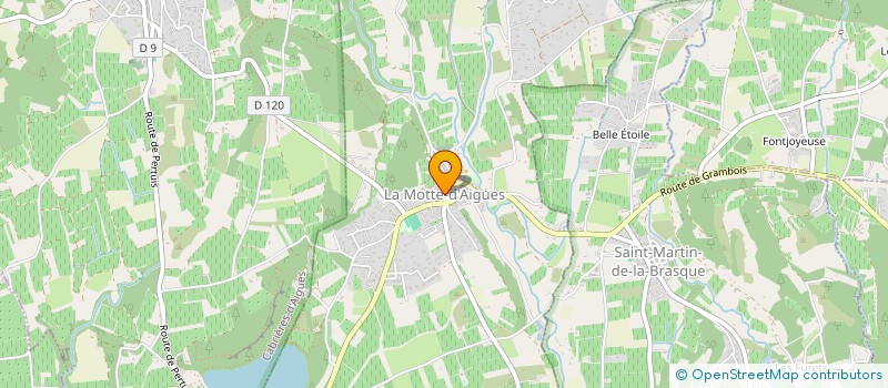 localisation de l'entreprise SOCIETE MEDITERRANEENNE D'ORCHIDOLOGIE  LA MOTTE D AIGUES