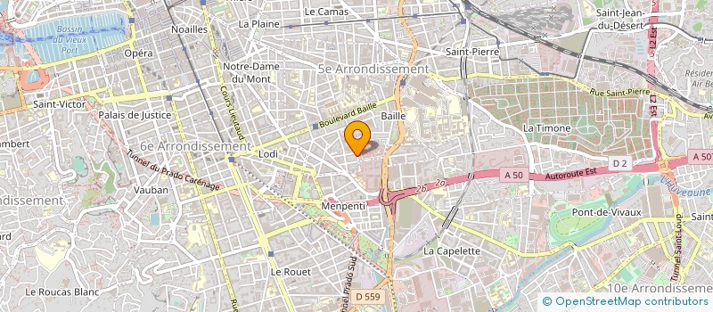 localisation de l'entreprise SOCIETE MEDITERRANEENNE DE COMBUSTIBLES à MARSEILLE