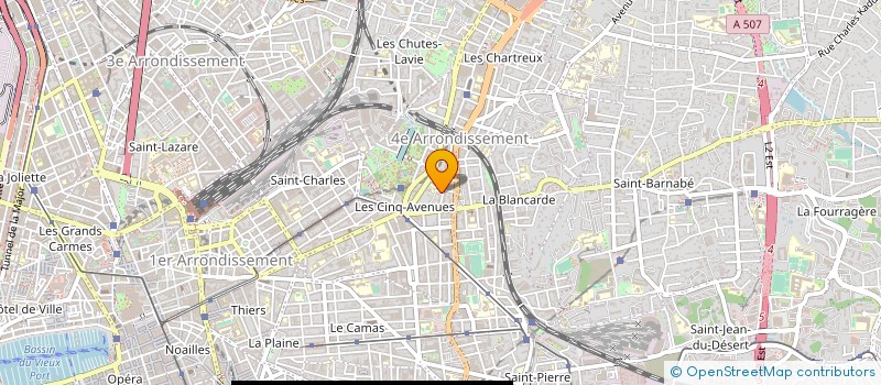 localisation de l'entreprise SOCIETE MEDITERRANEENNE DE DISTRIBUTION SMD à MARSEILLE