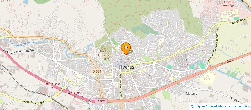 localisation de l'entreprise SOCIETE MEDITERRANEENNE DE JOINT ET DE CLOISON à HYERES