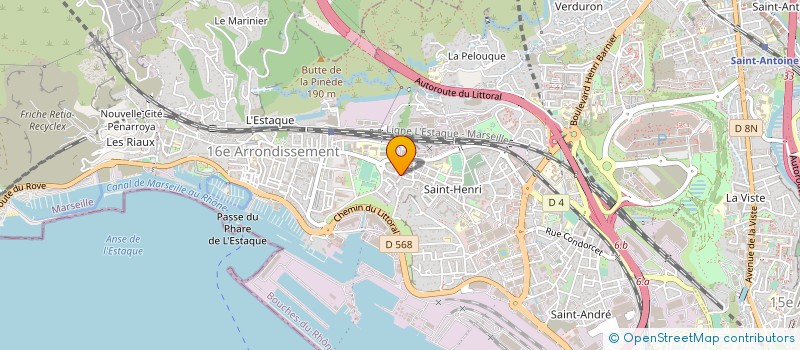 localisation de l'entreprise SOCIETE MEDITERRANEENNE DE POSE à MARSEILLE
