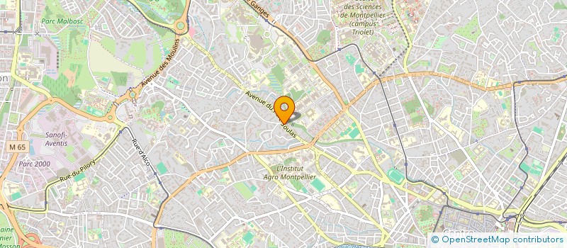 localisation de l'entreprise SOCIETE MEHSEIN IMMOBILIERE à MONTPELLIER