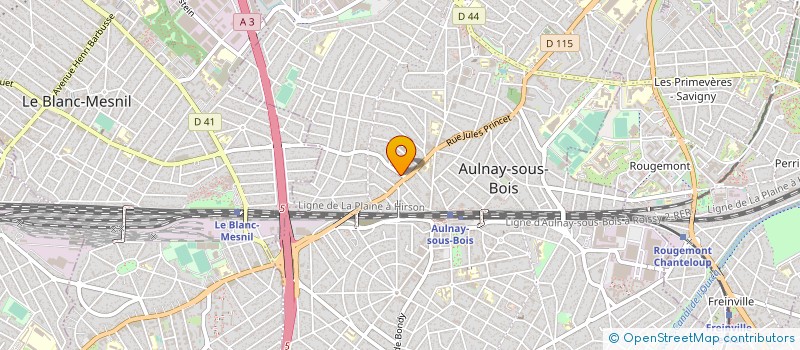localisation de l'entreprise SOCIETE MEIGNAN à AULNAY-SOUS-BOIS