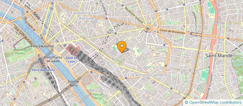 localisation de l'entreprise SOCIETE MEKONG MEGAA  PARIS