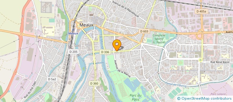 localisation de l'entreprise SOCIETE MELDOISE DE GESTION IMMOBILIERE à MEAUX