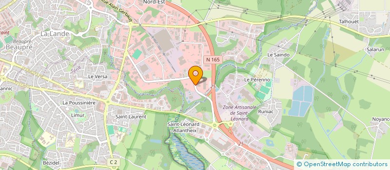 localisation de l'entreprise SOCIETE MELEDO FRIGORIFIQUES à VANNES