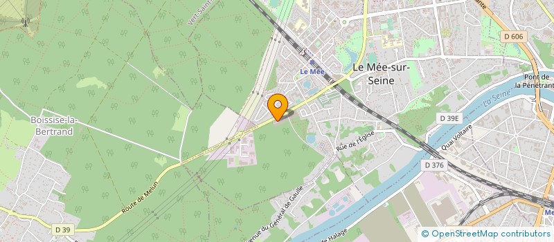 localisation de l'entreprise SOCIETE MELUNAISE DE CONFISERIE à LE MEE-SUR-SEINE