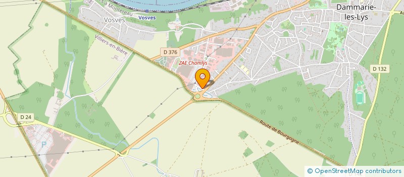 localisation de l'entreprise SOCIETE MELUNAISE DE DISTRIBUTION à DAMMARIE-LES-LYS