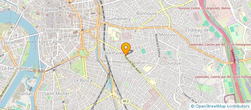 localisation de l'entreprise SOCIETE MEMPHIS RESTAURATION à TOULOUSE