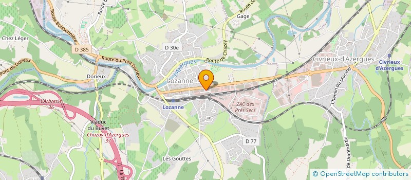 localisation de l'entreprise SOCIETE MENAGER EN DEFAUTS D'ASPECTS - DISTRIBUTION (M.D.A. DISTRIBUTION)  LOZANNE