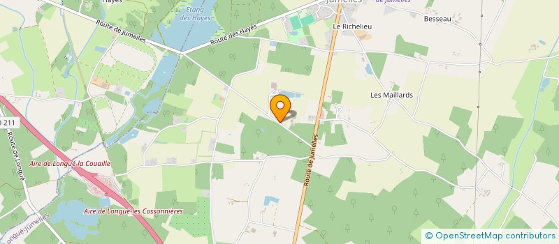 localisation de l'entreprise SOCIETE MENUAU à GENNES-VAL-DE-LOIRE