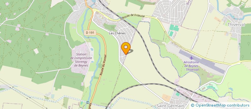 localisation de l'entreprise SOCIETE MENUISERIE ALUMINIUM DE BEYNES  BEYNES