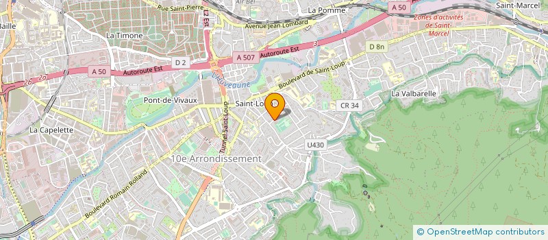 localisation de l'entreprise SOCIETE MENUISERIE BATIMENT à MARSEILLE