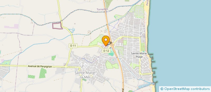 localisation de l'entreprise SOCIETE MENUISERIE EBENISTERIE SALANQUE  SAINTE-MARIE-LA-MER