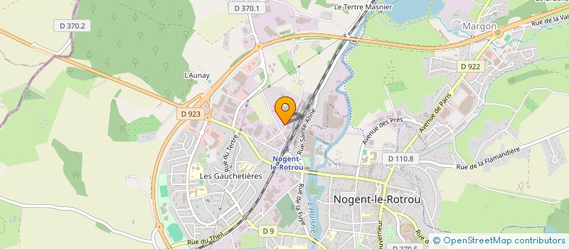 localisation de l'entreprise SOCIETE MENUISERIE GENERALE à NOGENT-LE-ROTROU