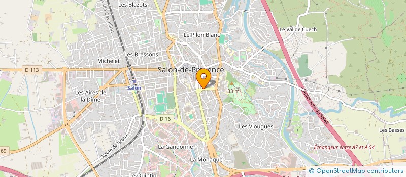 localisation de l'entreprise SOCIETE MENUISERIE INDUSTRIELLE DU SUD à SALON-DE-PROVENCE