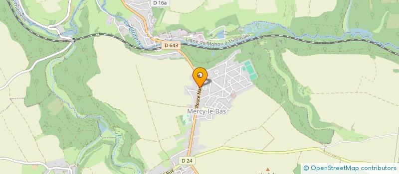 localisation de l'entreprise SOCIETE MERCEENNE IMMOBILIERE  MERCY-LE-BAS