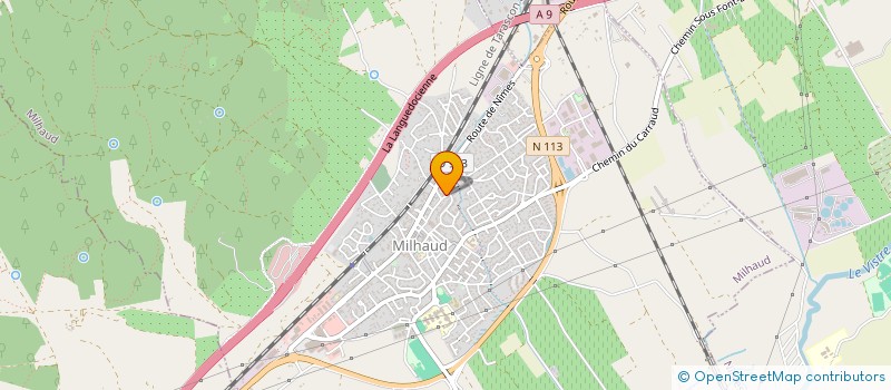 localisation de l'entreprise SOCIETE MERIDIONALE DE DIFFUSION à MILHAUD