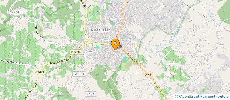 localisation de l'entreprise SOCIETE MERIDIONALE DE RECYCLAGE  EVENOS