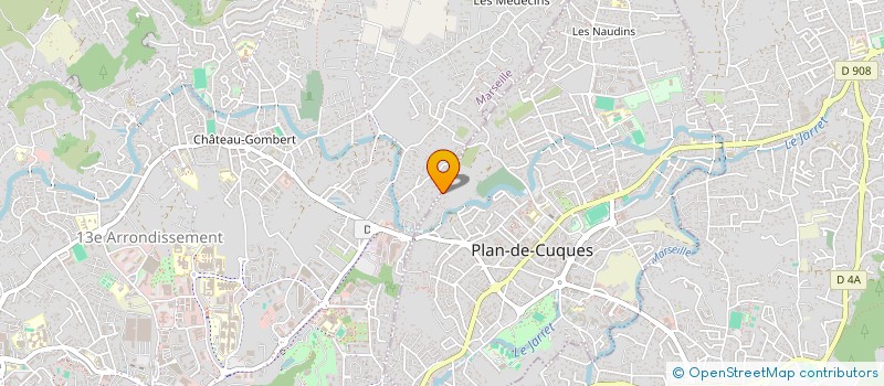 localisation de l'entreprise SOCIETE MERIDIONALE DES EAUX à MARSEILLE