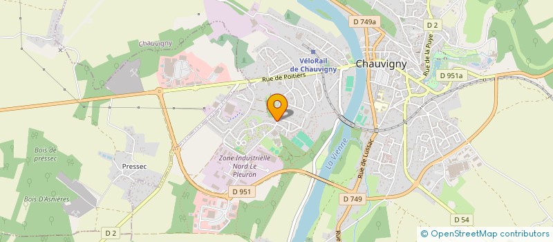 localisation de l'entreprise SOCIETE MESURE CONTROLE TRIDIMENSIONNEL à CHAUVIGNY