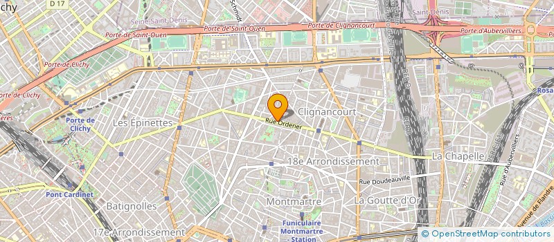 localisation de l'entreprise SOCIETE METAL INDUSTRIEL DE L'ILE DE FRANCE  PARIS