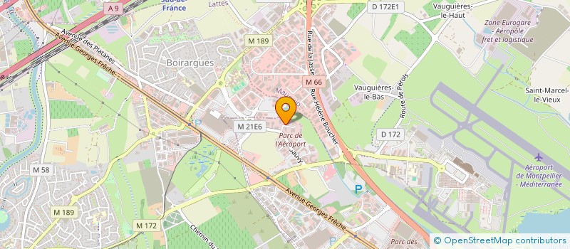 localisation de l'entreprise SOCIETE METALLERIE SERRURERIE SMS  PEROLS