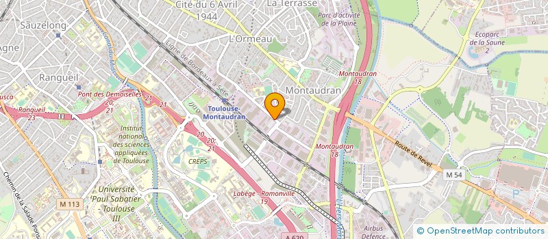 localisation de l'entreprise SOCIETE METALLURGIQUE DU SUD-OUEST à TOULOUSE